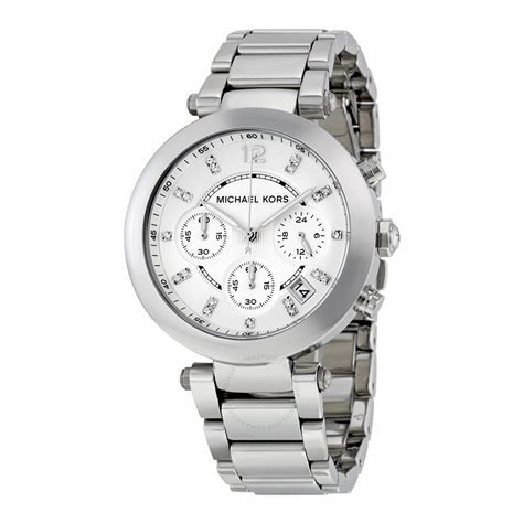 michael kors stainless steel chronograph watch|michael kors chronograph watch women.